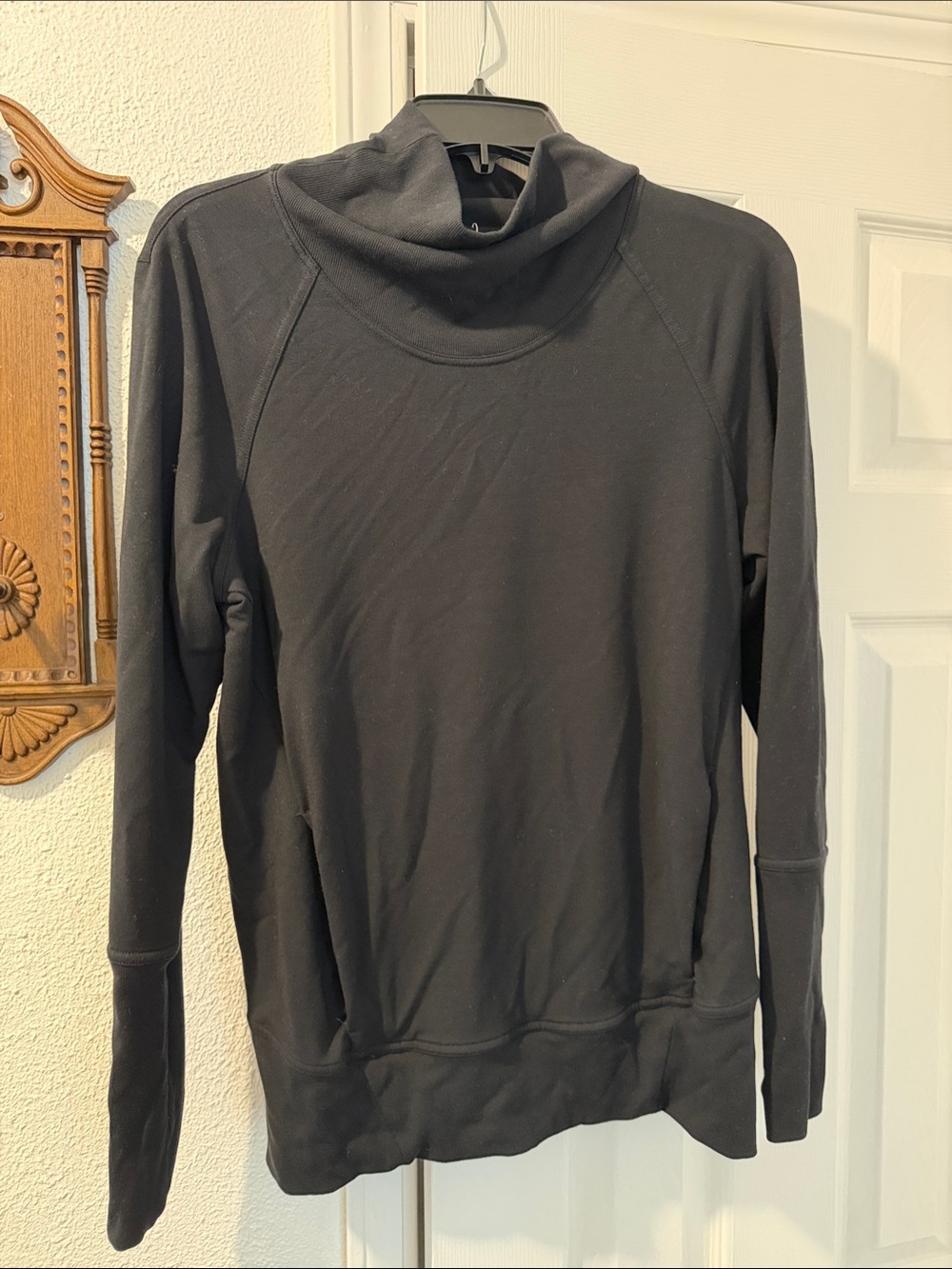 lululemon athletica Black Turtle Neck Crew Neck